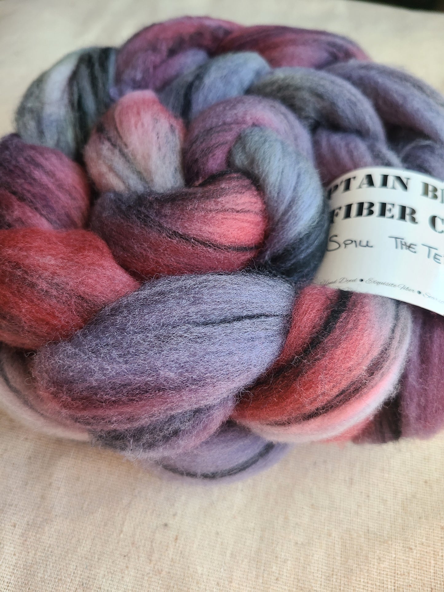 Spill the Tea - Merino Blend Fiber