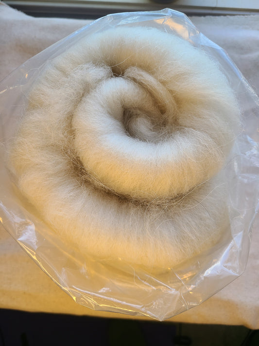 Drum Carded Batt - Alpaca/Merino