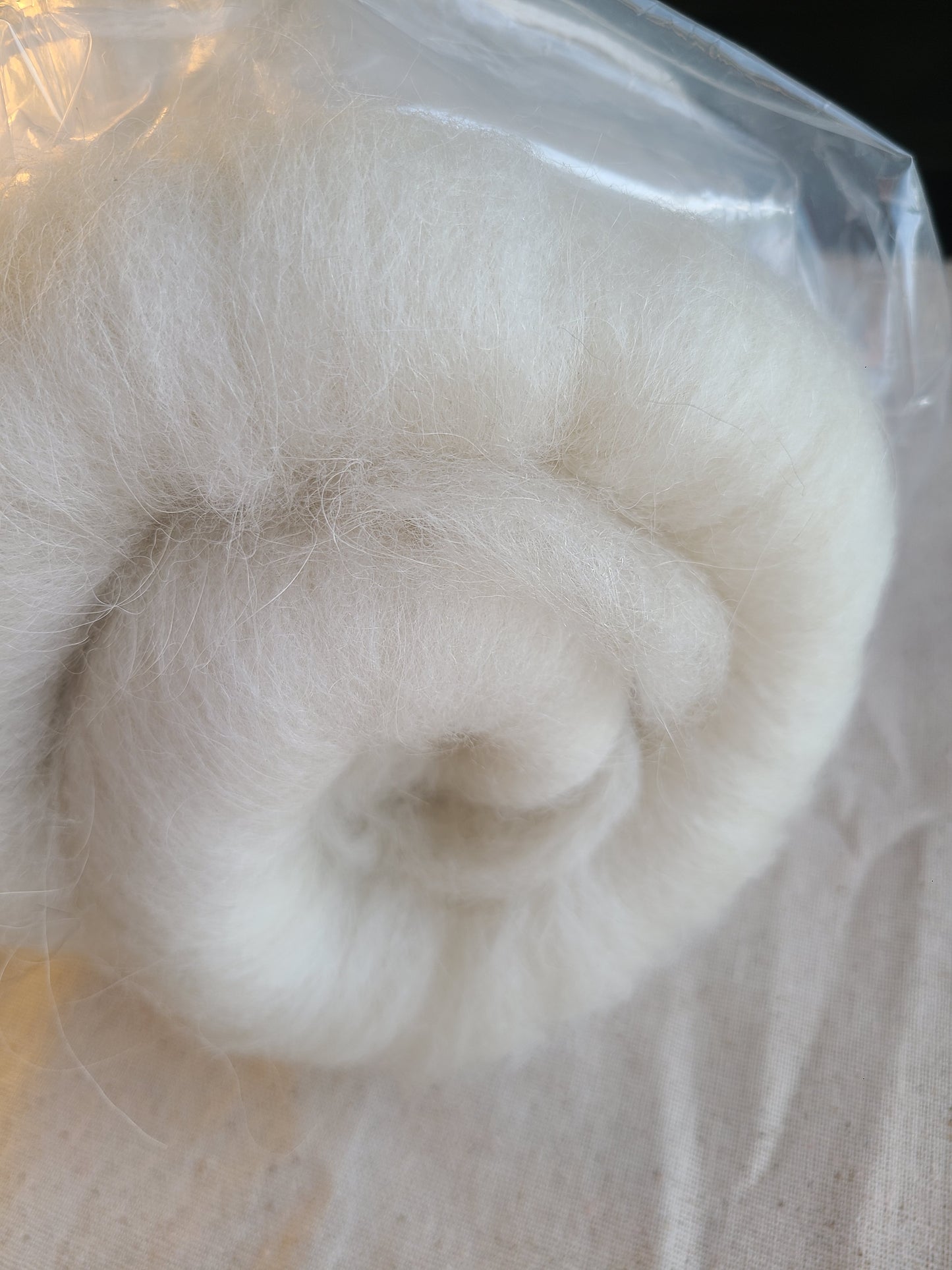 Drum Carded Batt - Alpaca/Merino