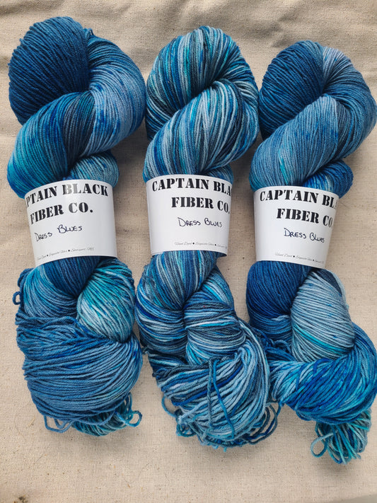 Dress Blues - Manta Ray Sock