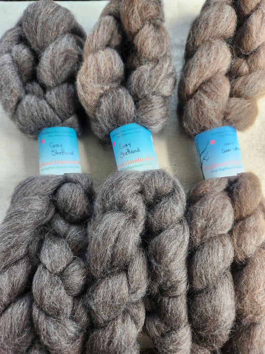 Gray Shetland - 4oz
