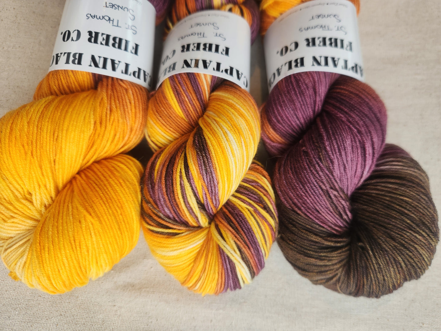 St Thomas Sunset - Manta Ray Sock