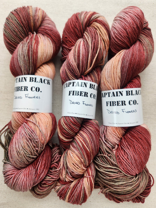Dried Flowers - Manta Ray Sock