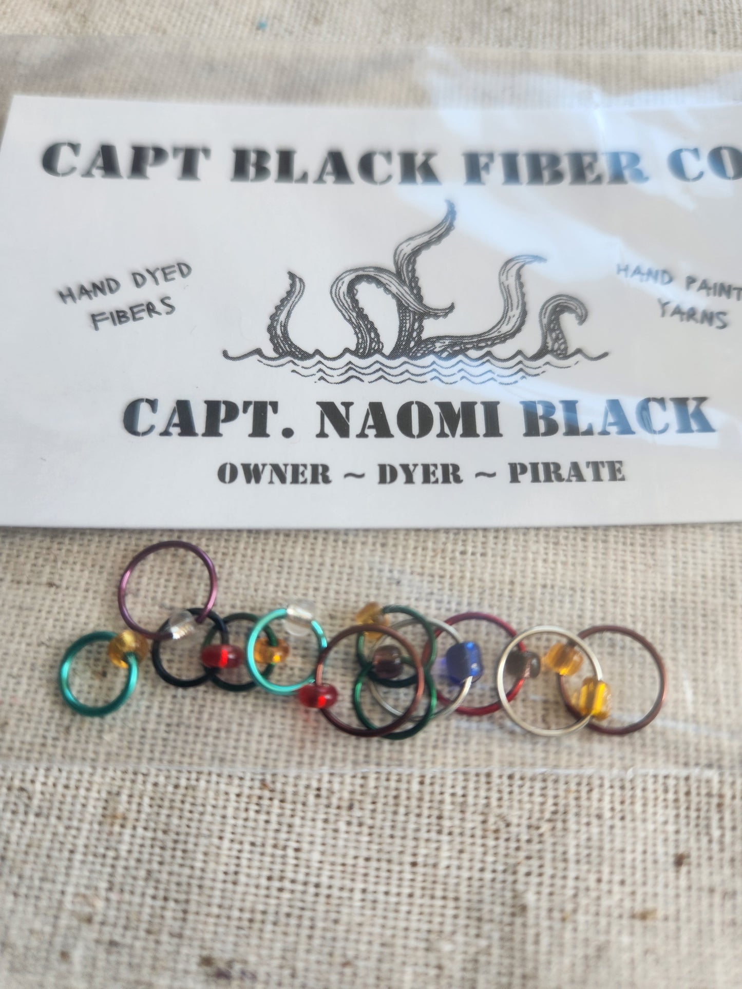 Stitch Marker Grab Bag - Large and Small, set of 12