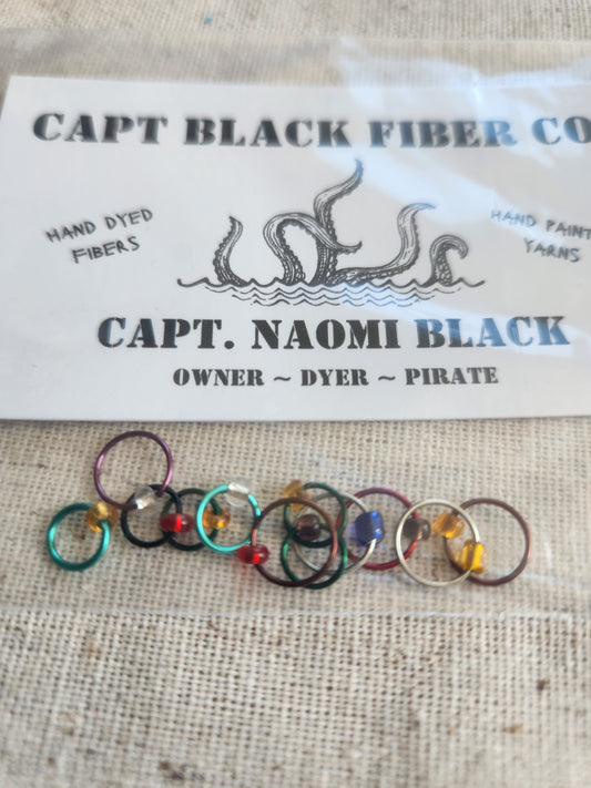 Stitch Marker Grab Bag - Large and Small, set of 12