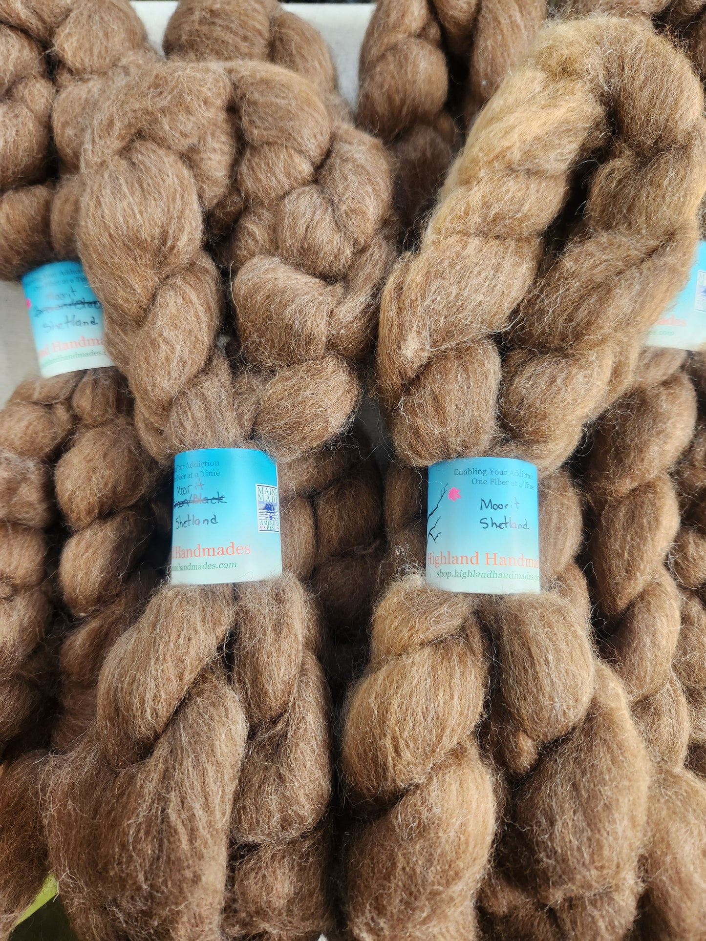 Moorit Shetland - 4oz